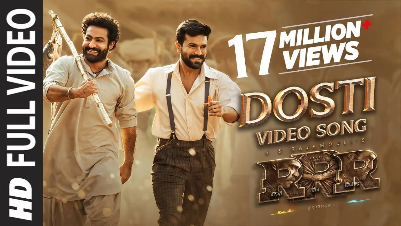 Dosti Song Lyrics Telugu & English – RRR Movie