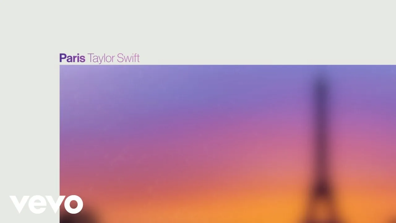 Paris Song Lyrics Taylor Swift - Midnights 2022