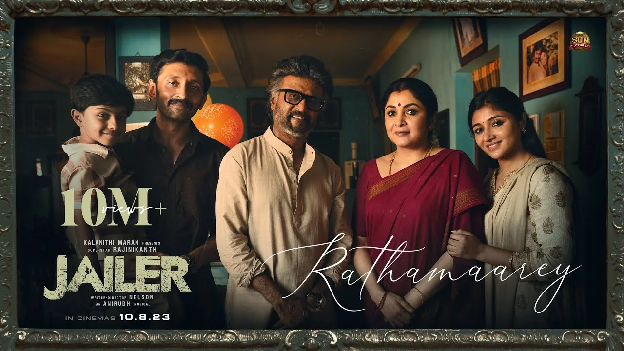 Rathamaarey Lyrics (Tamil & English) - Jailer Movie 2023