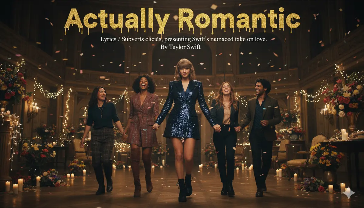 Actually Romantic Lyrics - Taylor Swift