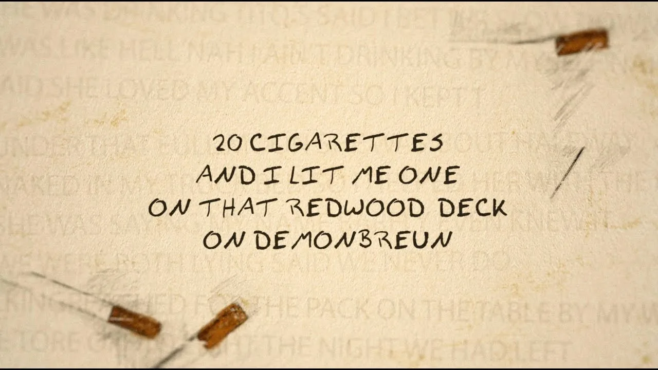 Morgan Wallen - 20 Cigarettes Lyrics - I'm The Problem (2025) album
