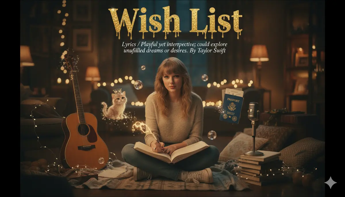 Wi$h Li$t Lyrics - Taylor Swift | The Life of a Showgirl (2025)
