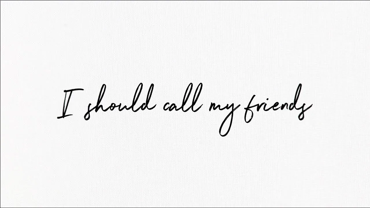 Call My Friends Lyrics - Shawn Mendes| Wonder album