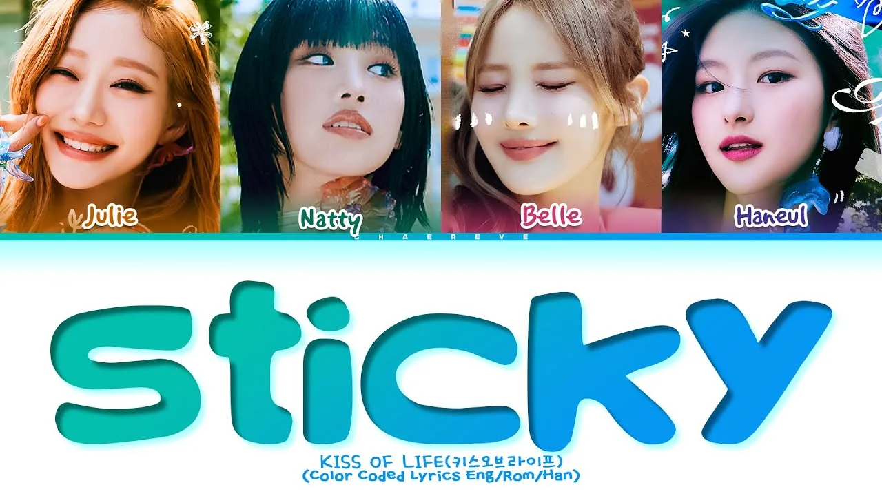 Sticky Lyrics - Julie, Natty, Belle, Haneul | Sticky (Single, 2024)