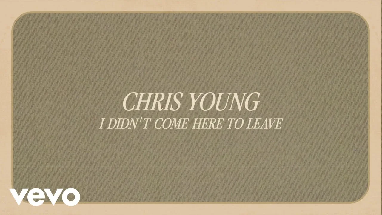 I Didn't Come Here To Leave Lyrics